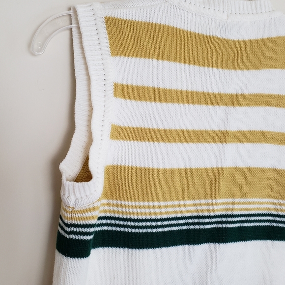 Vintage Haymaker Knit Striped Vest - Picture 7 of 10